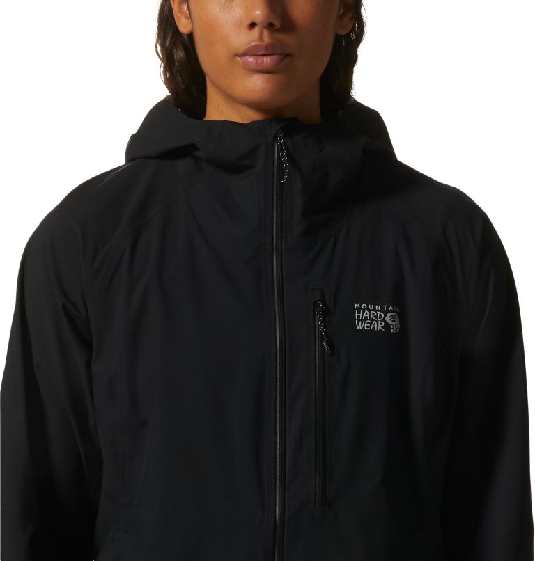 Women's Stretch Ozonic Jacket, Color: Black, image 4