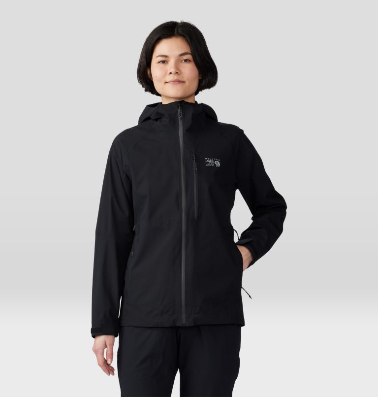 Women's Stretch Ozonic Jacket, Color: Black, image 1