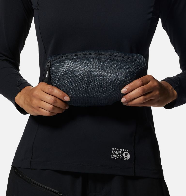 Women's Stretch Ozonic Jacket, Color: Black Paintstrokes Print, image 9