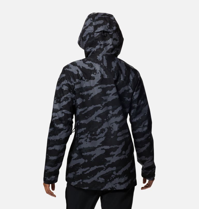 Stretch Ozonic Jacket | 090 | XS, Color: Black Paintstrokes Print, image 2
