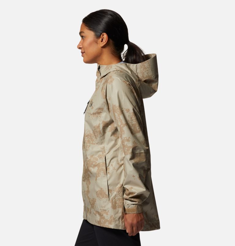 Women's Stretch Ozonic Jacket, Color: Moab Tan Print, image 3