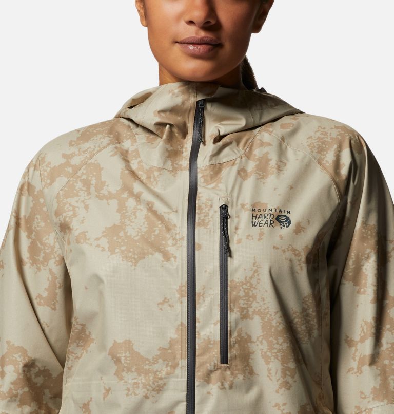 Manteau Stretch Ozonic Femme, Color: Moab Tan Print, image 4