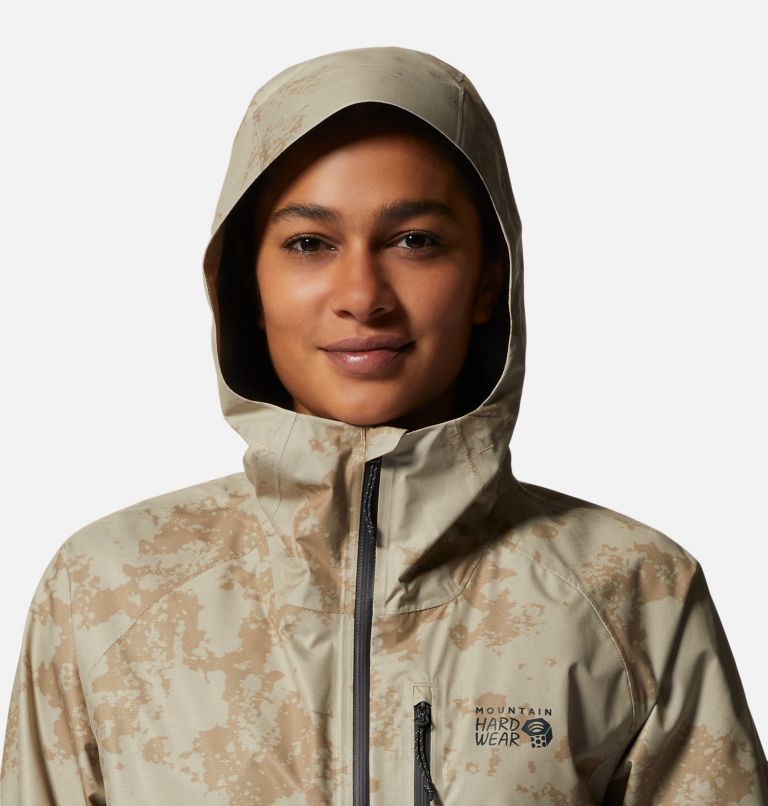 Manteau Stretch Ozonic Femme, Color: Moab Tan Print, image 5