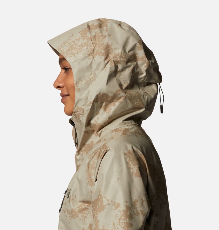 Manteau Stretch Ozonic Femme, Color: Moab Tan Print, image 6