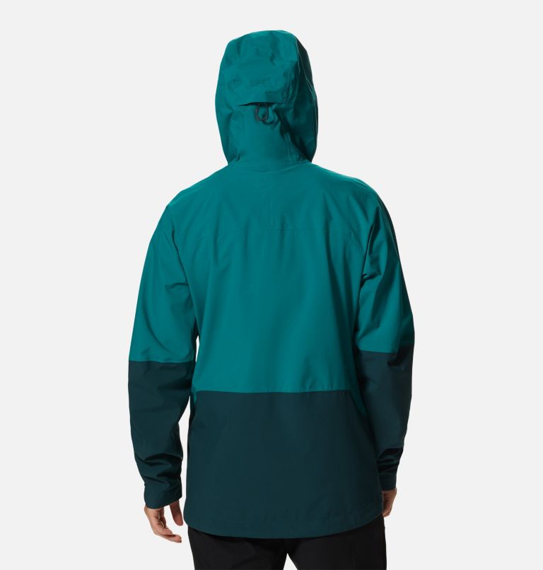 Women's Stretch Ozonic Jacket, Color: Botanic, Dark Marsh, image 2