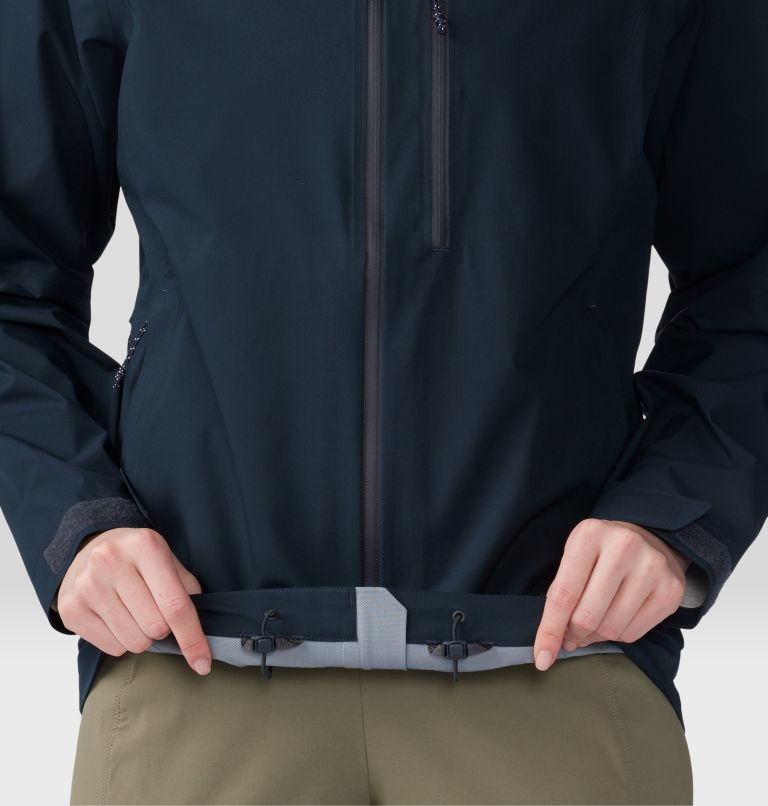 Women's Stretch Ozonic Jacket, Color: Dark Zinc, image 7