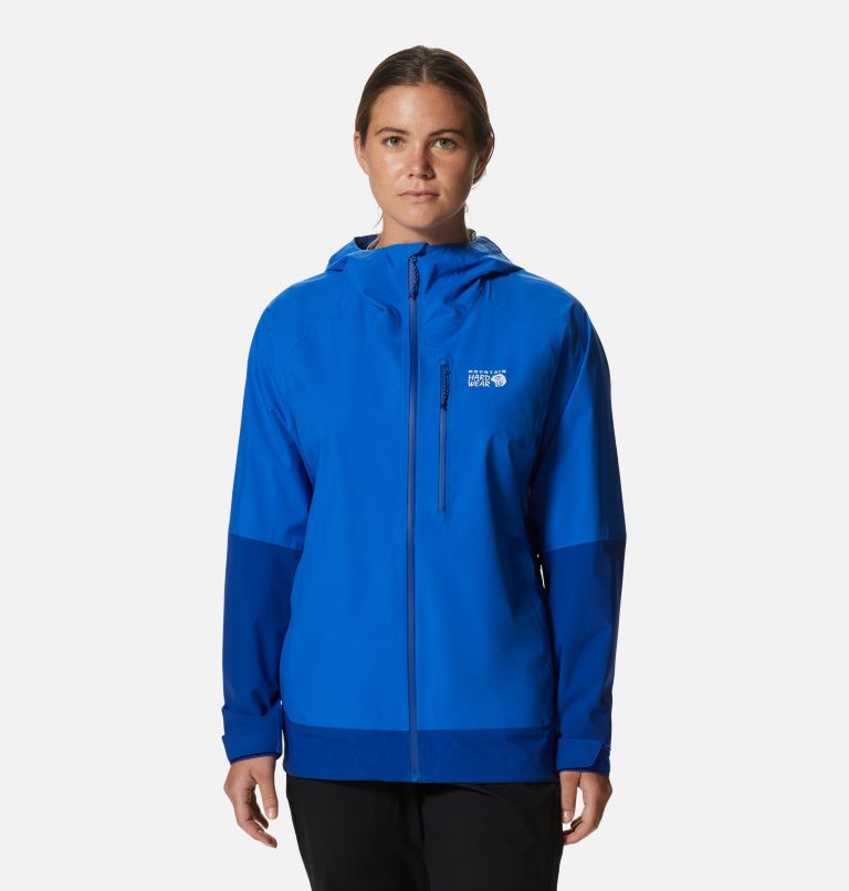 Thumbnail: Women's Stretch Ozonic Jacket, Color: Bright Island Blue, Radiant, image 1