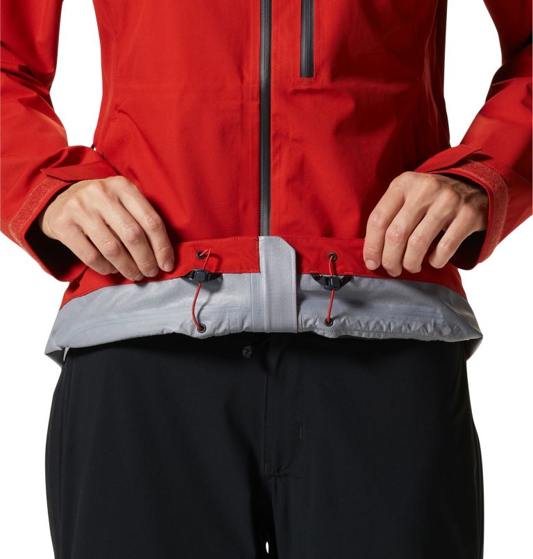 Manteau Stretch Ozonic Femme, Color: Dark Fire, image 7