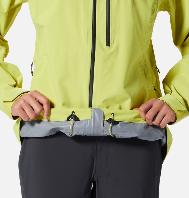 Chaqueta trekking Mountain Hardwear Stretch Ozonic Mujer verde