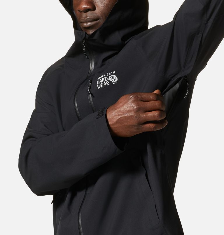 Thumbnail: Men's Stretch Ozonic Jacket, Color: Black, image 6