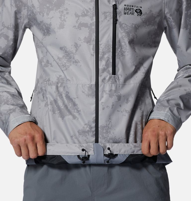 Thumbnail: Men's Stretch Ozonic Jacket, Color: Glacial Print, image 9