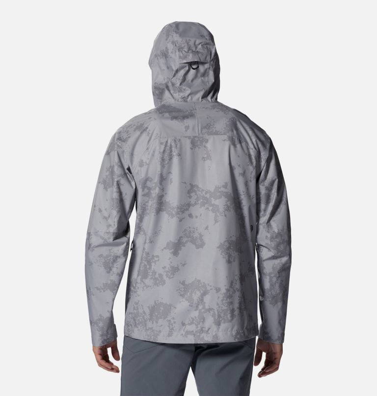 Men's Stretch Ozonic Jacket, Color: Glacial Print, image 2