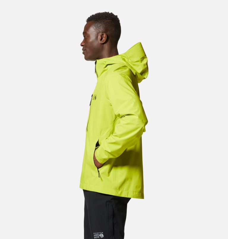 Men's Stretch Ozonic Jacket, Color: Fern Glow, image 3