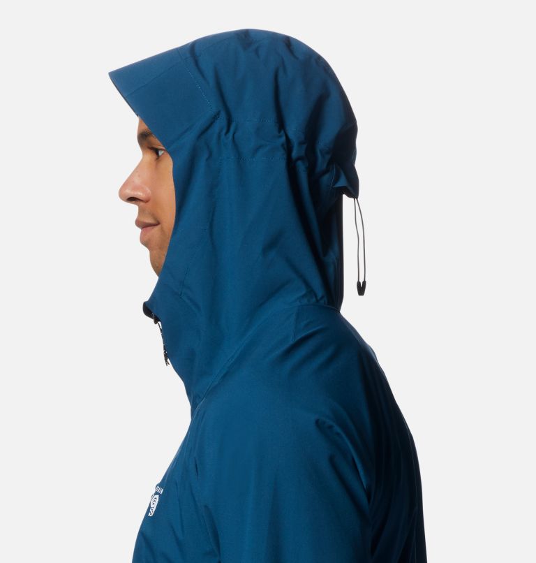 Men's Stretch Ozonic Jacket, Color: Dark Caspian, image 6