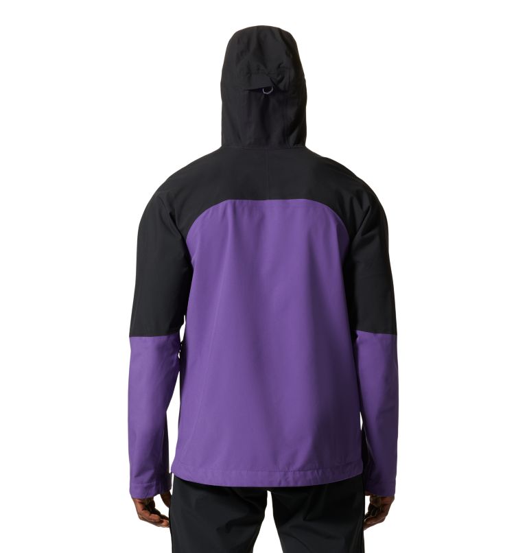 Thumbnail: Men's Stretch Ozonic Jacket, Color: Purple Jewel, image 2