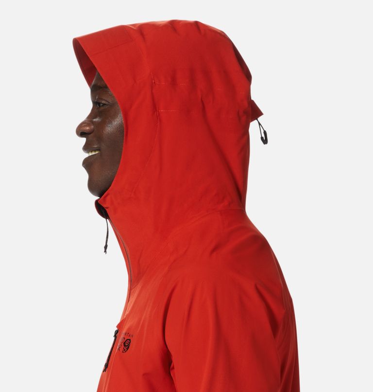 Men's Stretch Ozonic Jacket, Color: Desert Red, image 5