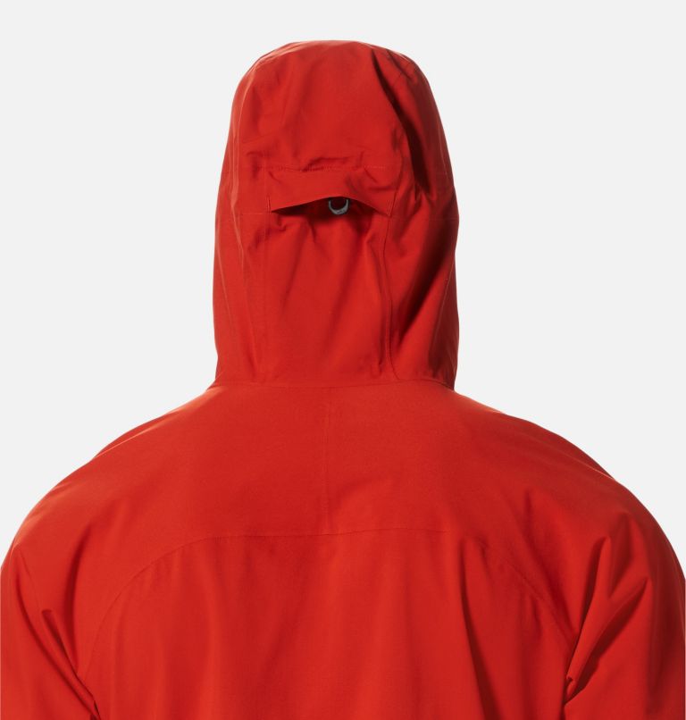 Men's Stretch Ozonic Jacket, Color: Desert Red, image 6