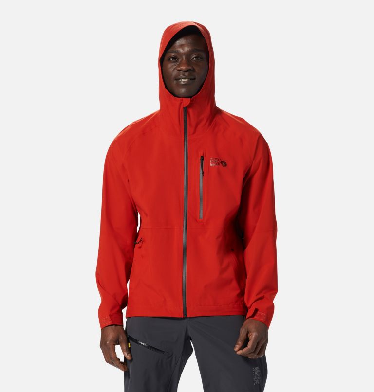 Thumbnail: Men's Stretch Ozonic Jacket, Color: Desert Red, image 1