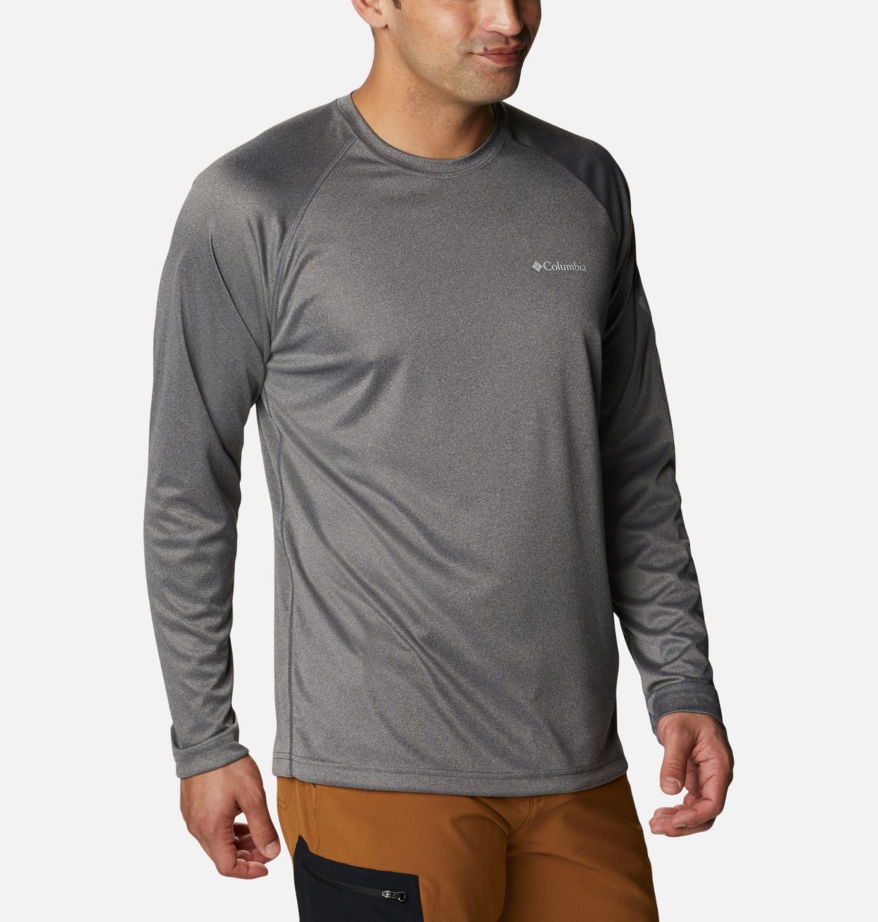 Fork Stream™ Heather Long Sleeve Shirt | 030 | XXL 5