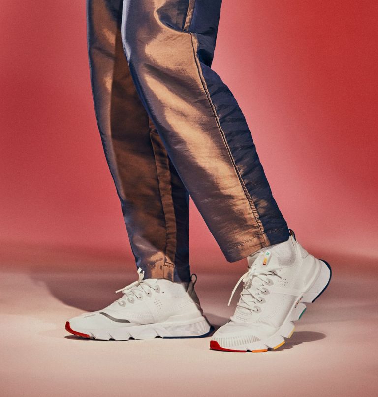 Mens Kinetic Rush Sneaker, Color: White, White, image 2