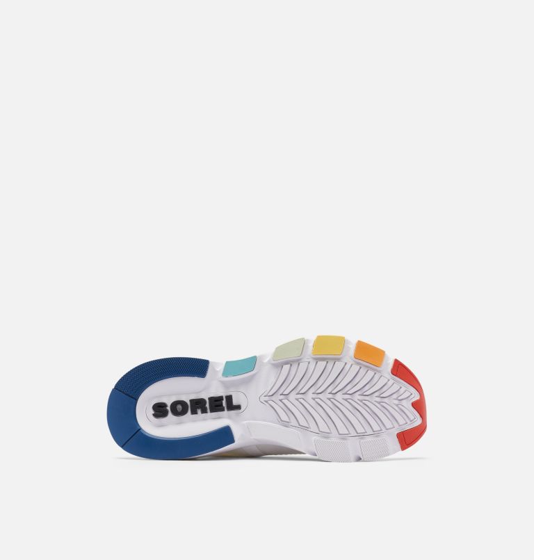 Mens Kinetic Rush Sneaker, Color: White, White, image 6
