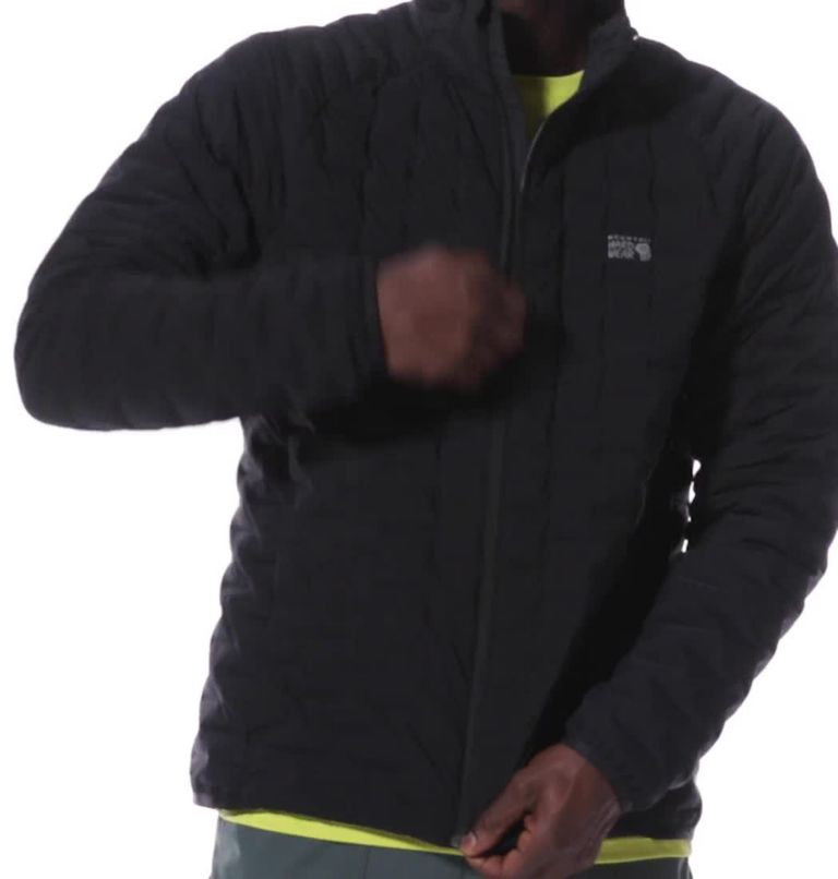 Men's Stretchdown Light Jacket, Color: Black