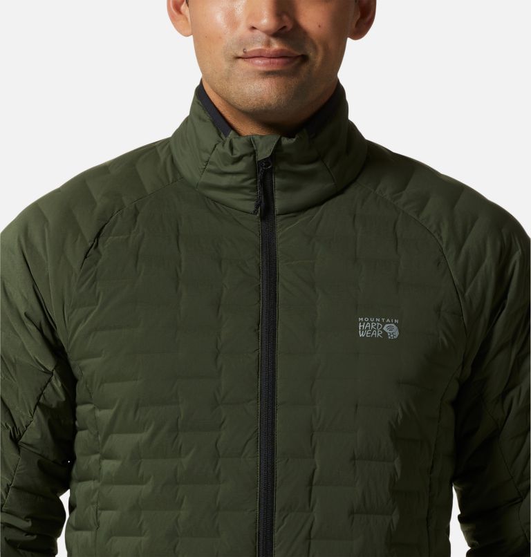 Thumbnail: Men's Stretchdown Light Jacket, Color: Surplus Green, image 4