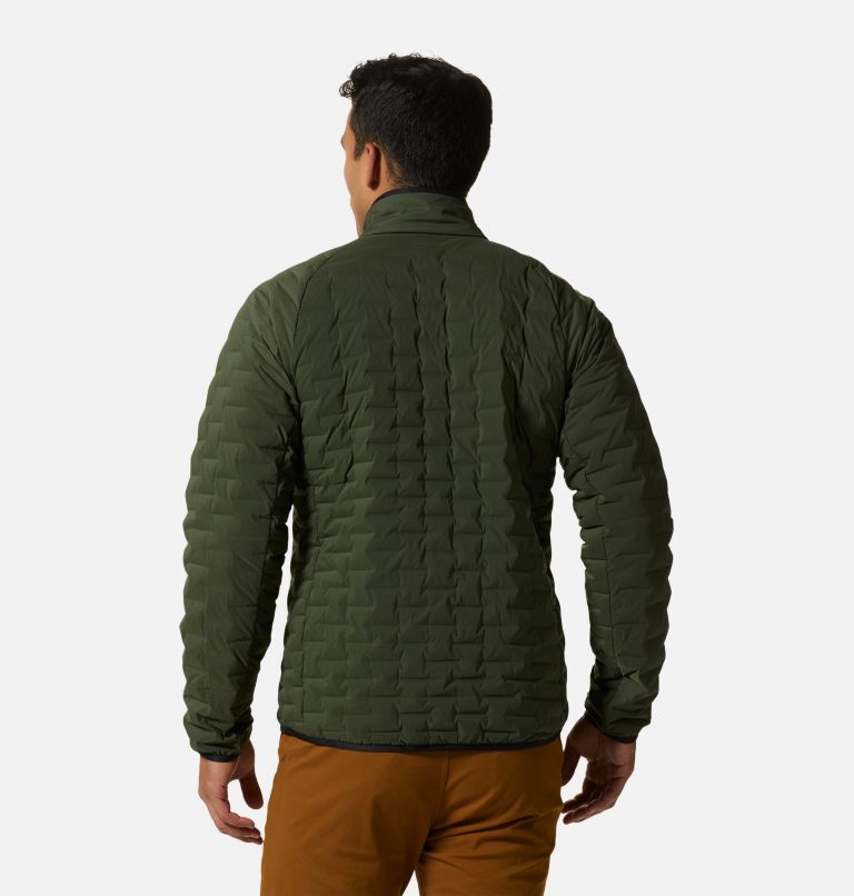 Thumbnail: Men's Stretchdown Light Jacket, Color: Surplus Green, image 3