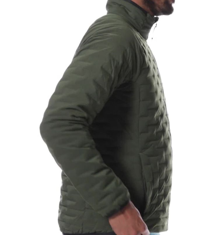 Thumbnail: Men's Stretchdown Light Jacket, Color: Surplus Green, image 2