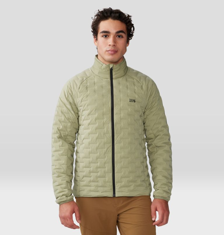 Manteau Stretchdown Light Homme, Color: Mantis Green, image 1