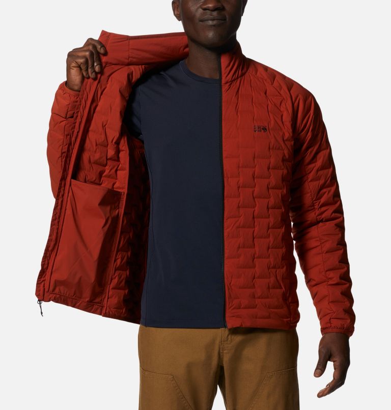 Thumbnail: Men's Stretchdown Light Jacket, Color: Dark Copper, image 5