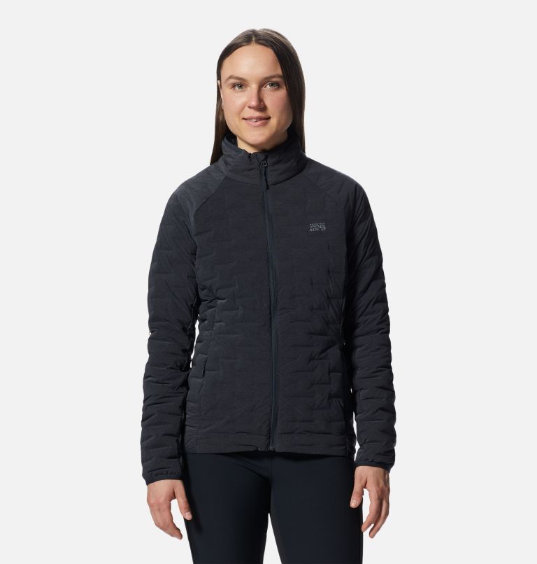 Thumbnail: Women's Stretchdown Light Jacket, Color: Dark Storm Heather, image 1