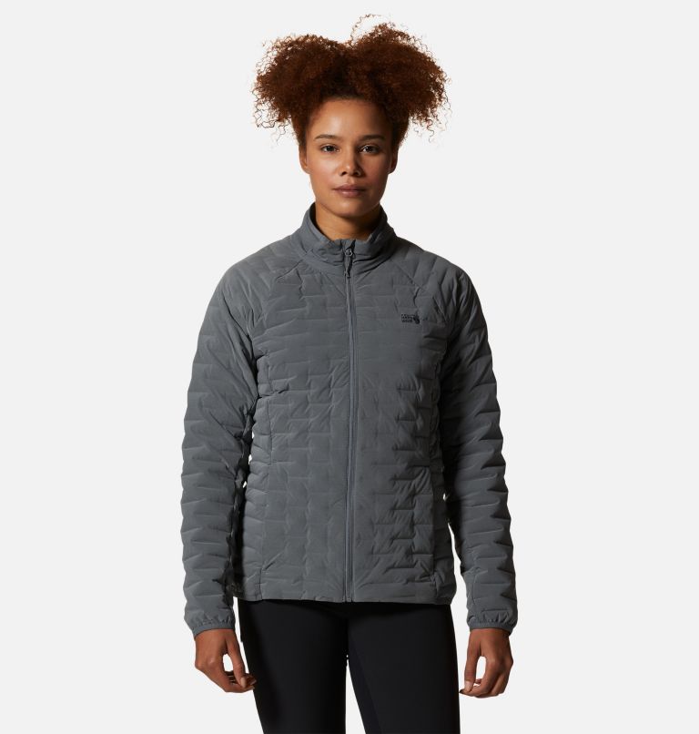 Women's Stretchdown Light Jacket, Color: Foil Grey Heather, image 1