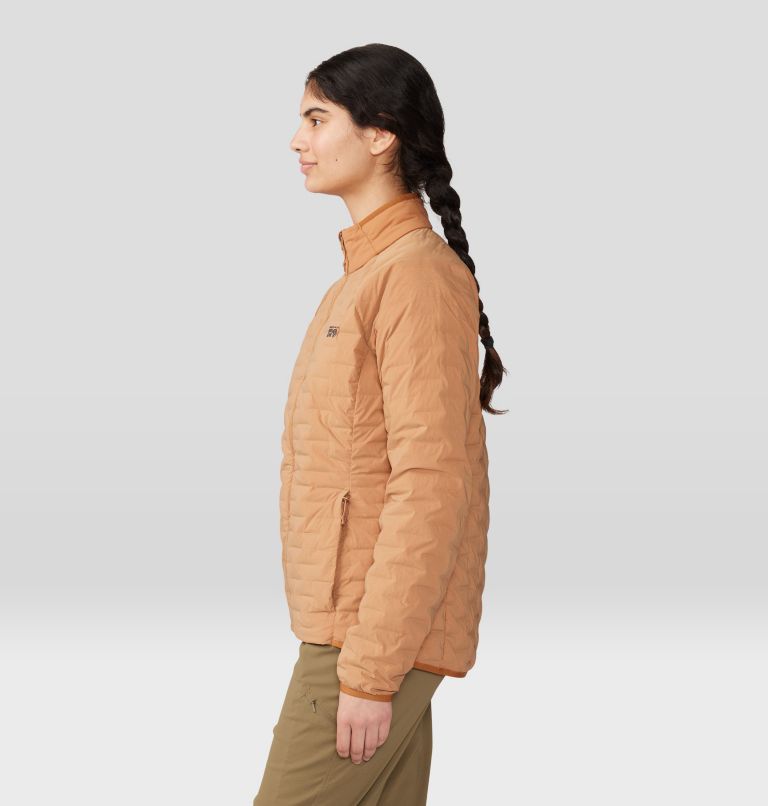 Thumbnail: Women's Stretchdown Light Jacket, Color: Copper Clay, image 3
