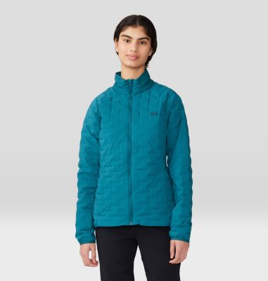 Manteau Stretchdown Light Femme, Color: Jack Pine, image 1