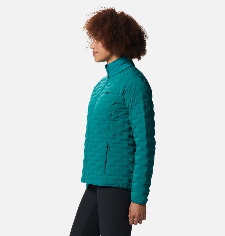 Women's Stretchdown Light Jacket, Color: Botanic, image 3