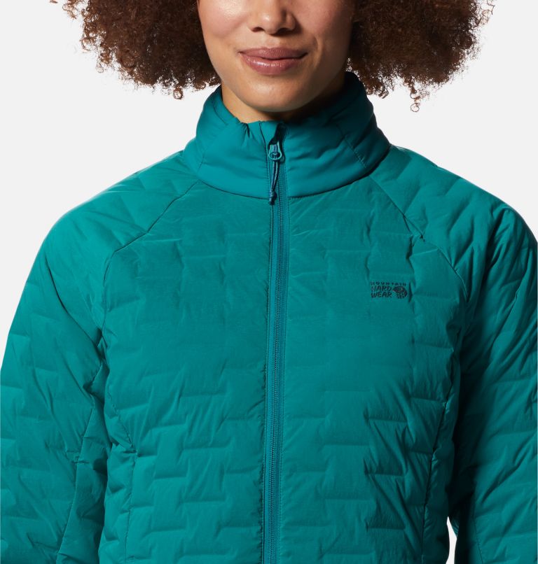Thumbnail: Women's Stretchdown Light Jacket, Color: Botanic, image 4