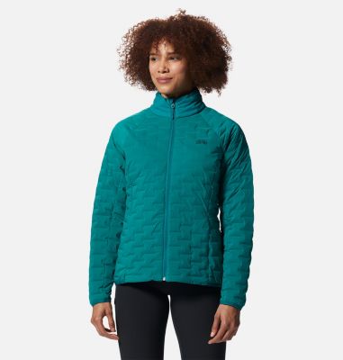 Women's Stretchdown Light Jacket, Color: Botanic
