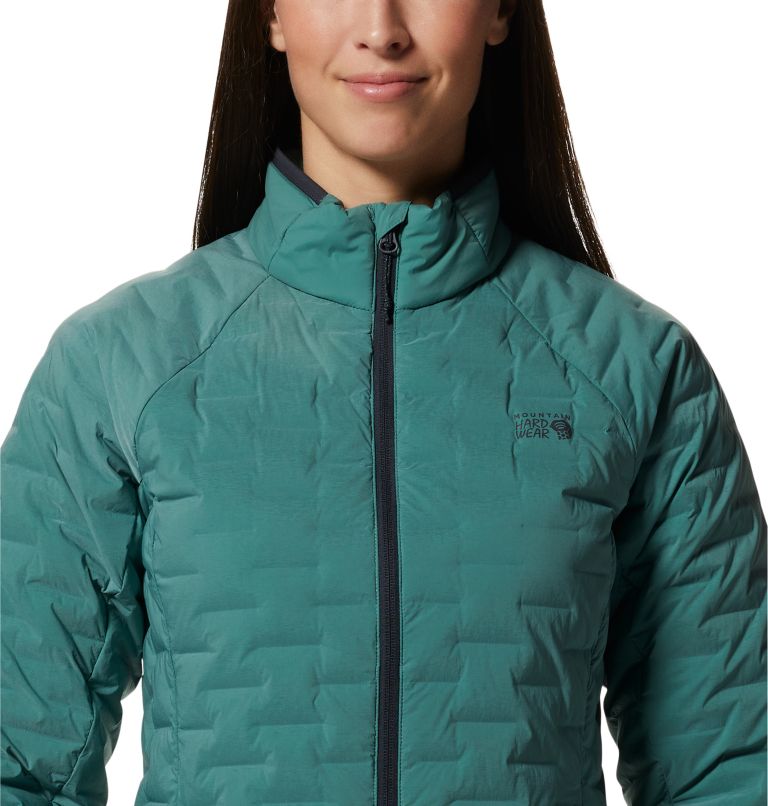Women's Stretchdown Light Jacket, Color: Mint Palm