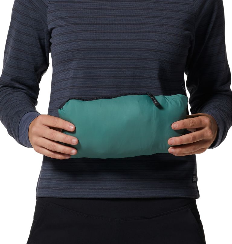 Women's Stretchdown Light Jacket, Color: Mint Palm, image 5