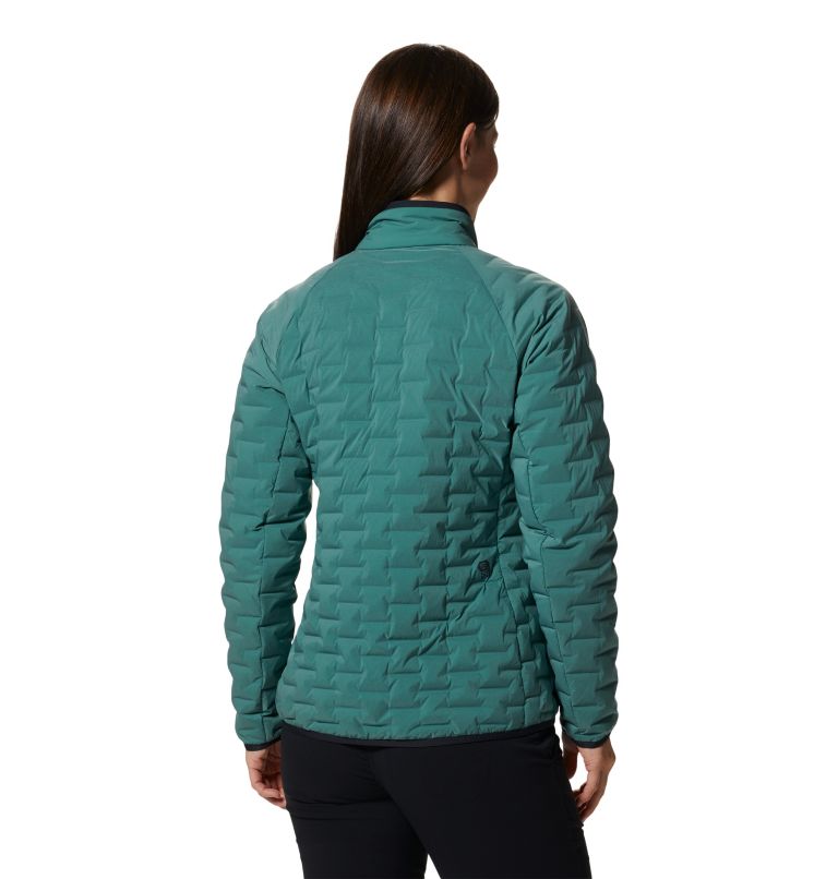 Women's Stretchdown Light Jacket, Color: Mint Palm, image 2
