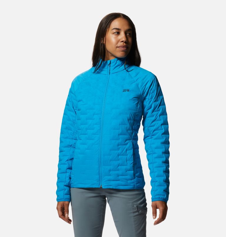 Women's Stretchdown Light Jacket, Color: Electric Sky, image 1