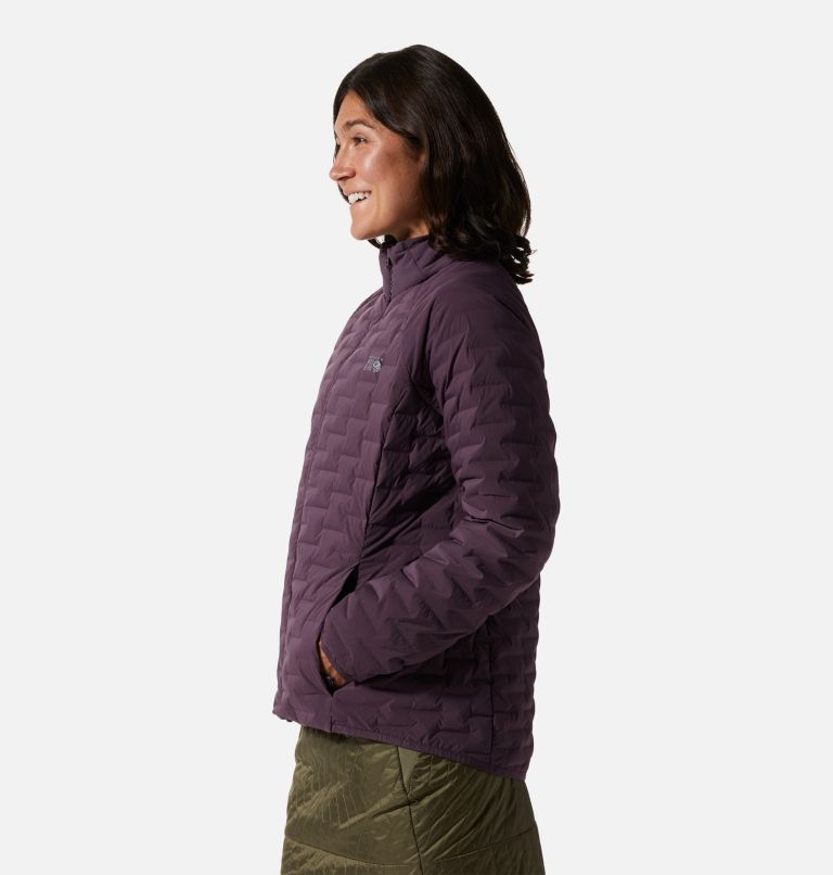 Thumbnail: Women's Stretchdown Light Jacket, Color: Dusty Purple, image 3