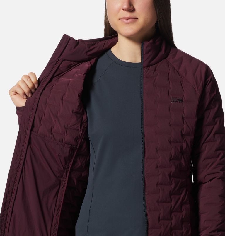 Manteau Stretchdown Light Femme, Color: Cocoa Red, image 5