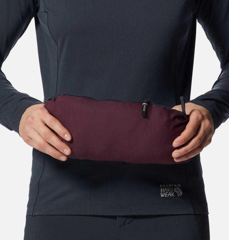 Manteau Stretchdown Light Femme, Color: Cocoa Red, image 6