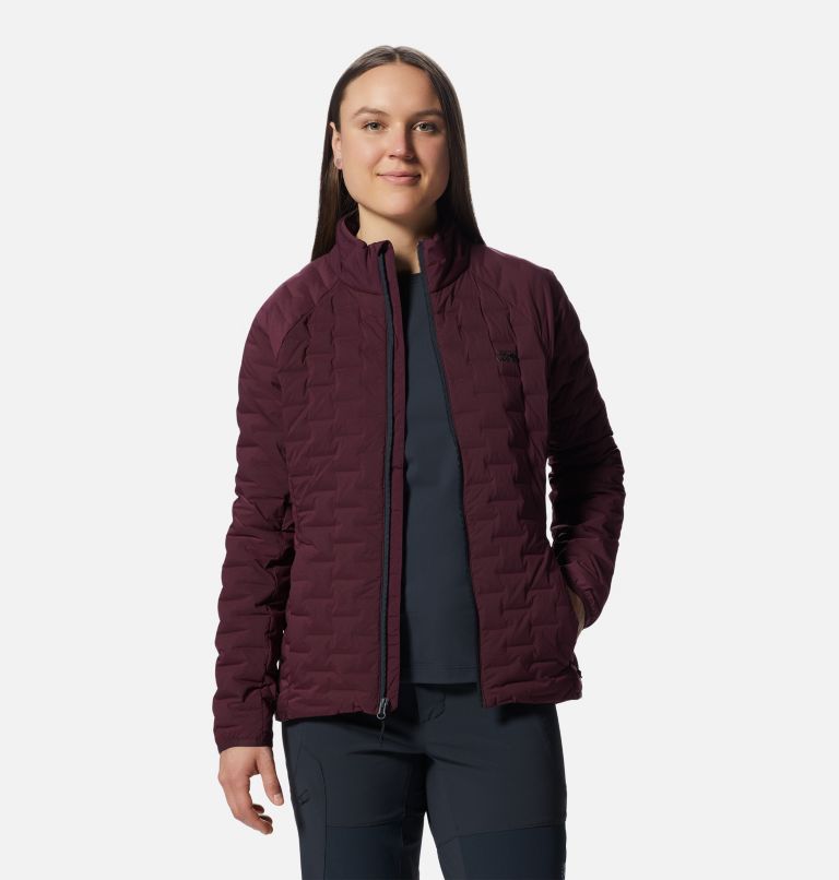 Thumbnail: Women's Stretchdown Light Jacket, Color: Cocoa Red, image 7