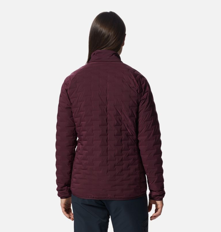 Manteau Stretchdown Light Femme, Color: Cocoa Red, image 2