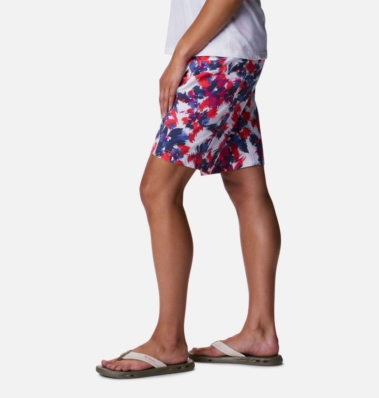 Women's Pleasant Creek Board Shorts, Color: White Typhoon Blooms Multi, image 3