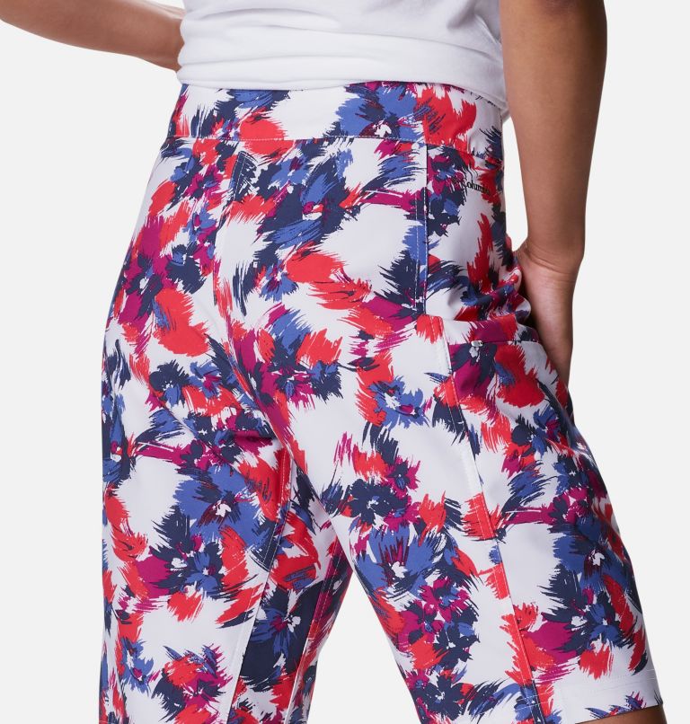 Women's Pleasant Creek Board Shorts, Color: White Typhoon Blooms Multi, image 5