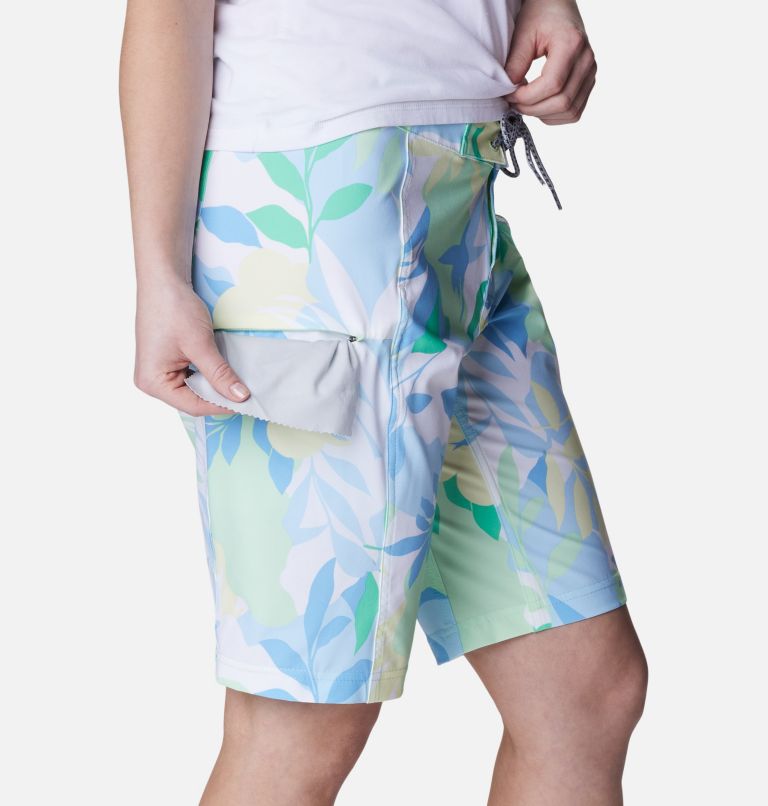 Women's Pleasant Creek Board Shorts, Color: Key West Floriated Print, image 6
